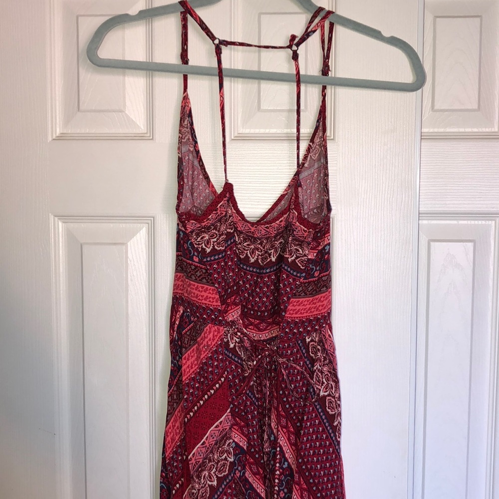 Red Patterned Dress - Picture 4 of 5